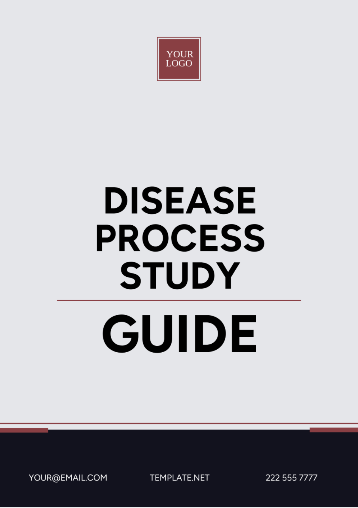 Disease Process Study Guide Template