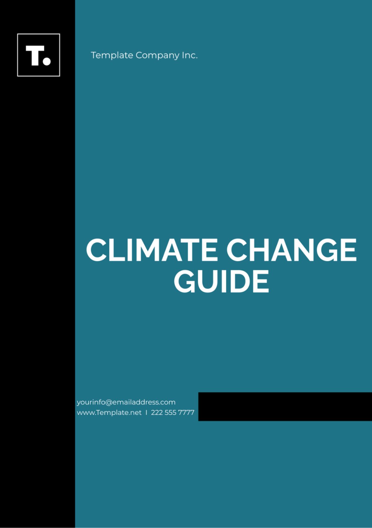 Free Climate Change Guide Template