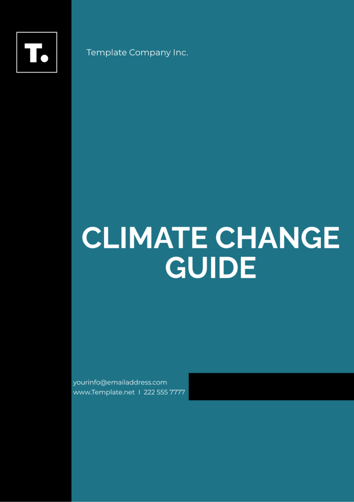 Climate Change Guide Template - Edit Online & Download