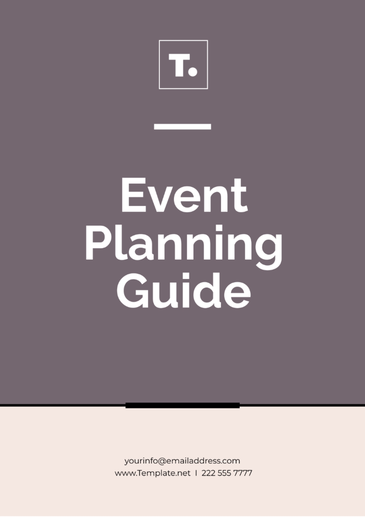 Free Event Planning Guide Template