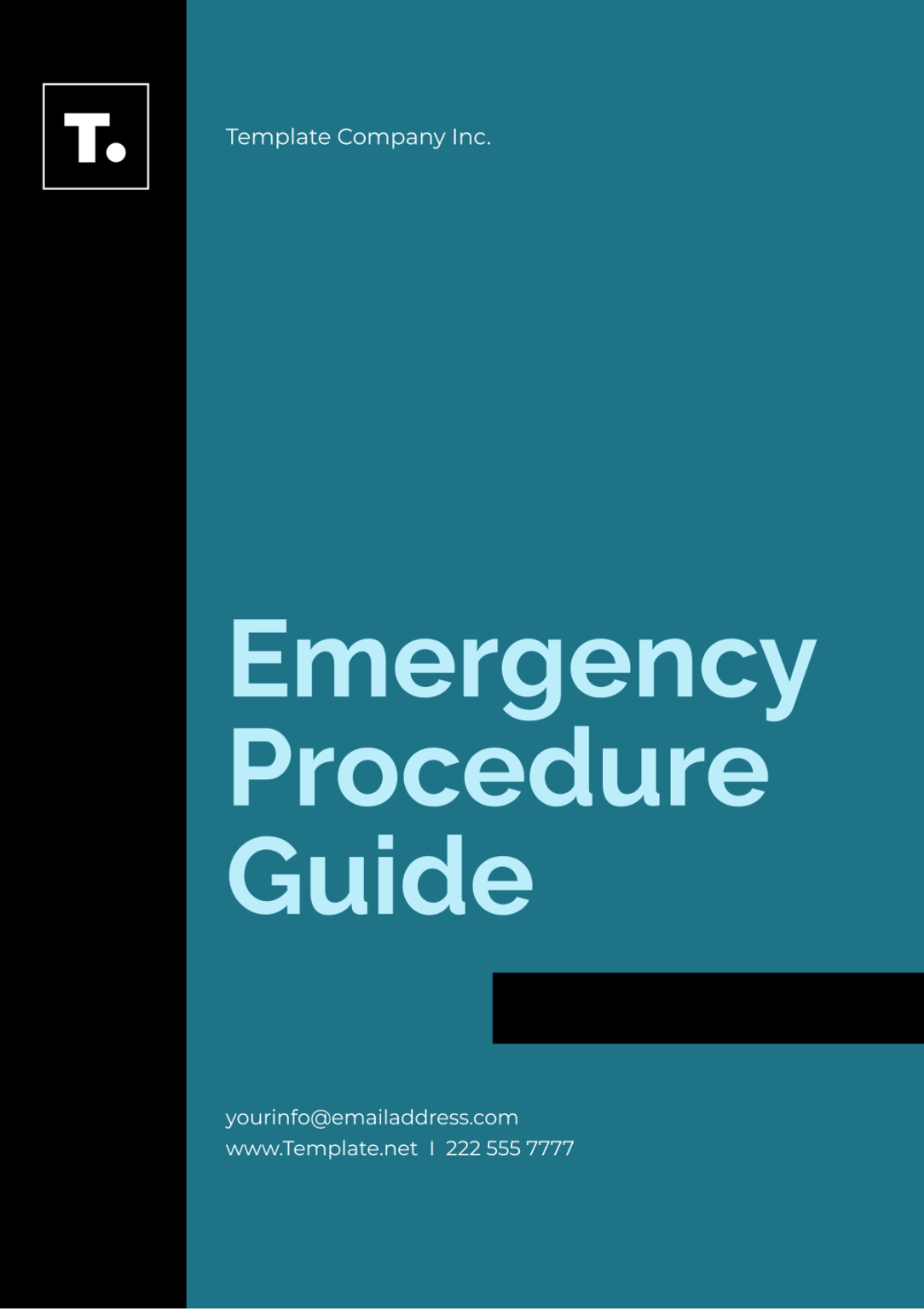 Free Emergency Procedure Guide Template