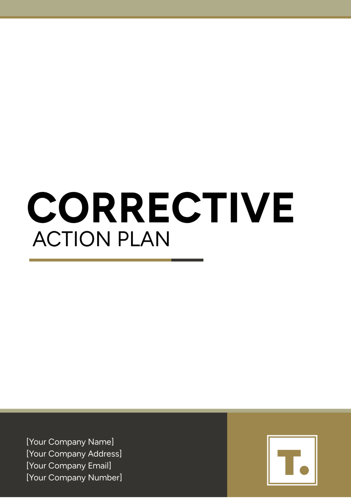 Corrective Action Plan Template - Edit Online & Download