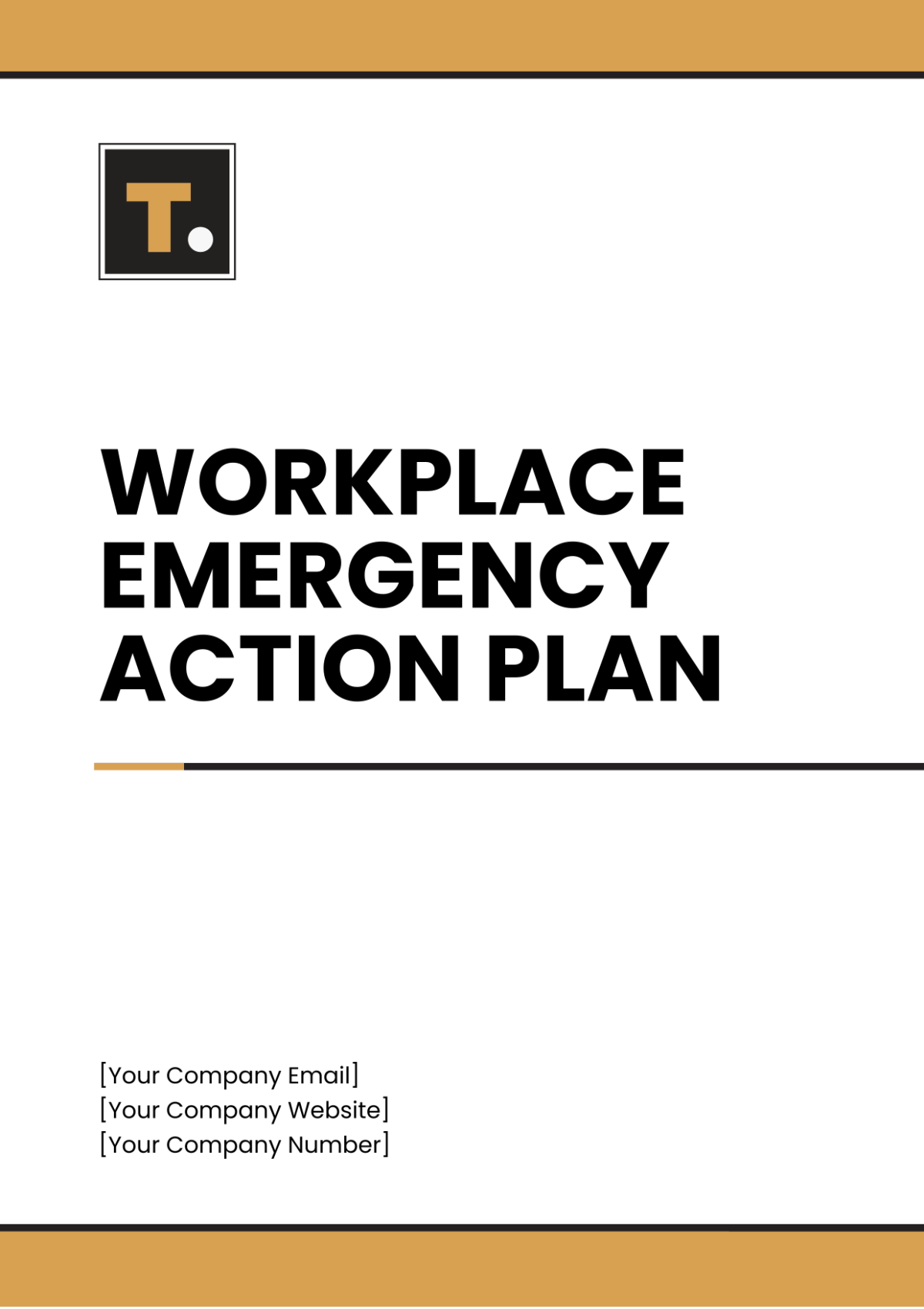 Workplace Emergency Action Plan Template - Edit Online & Download