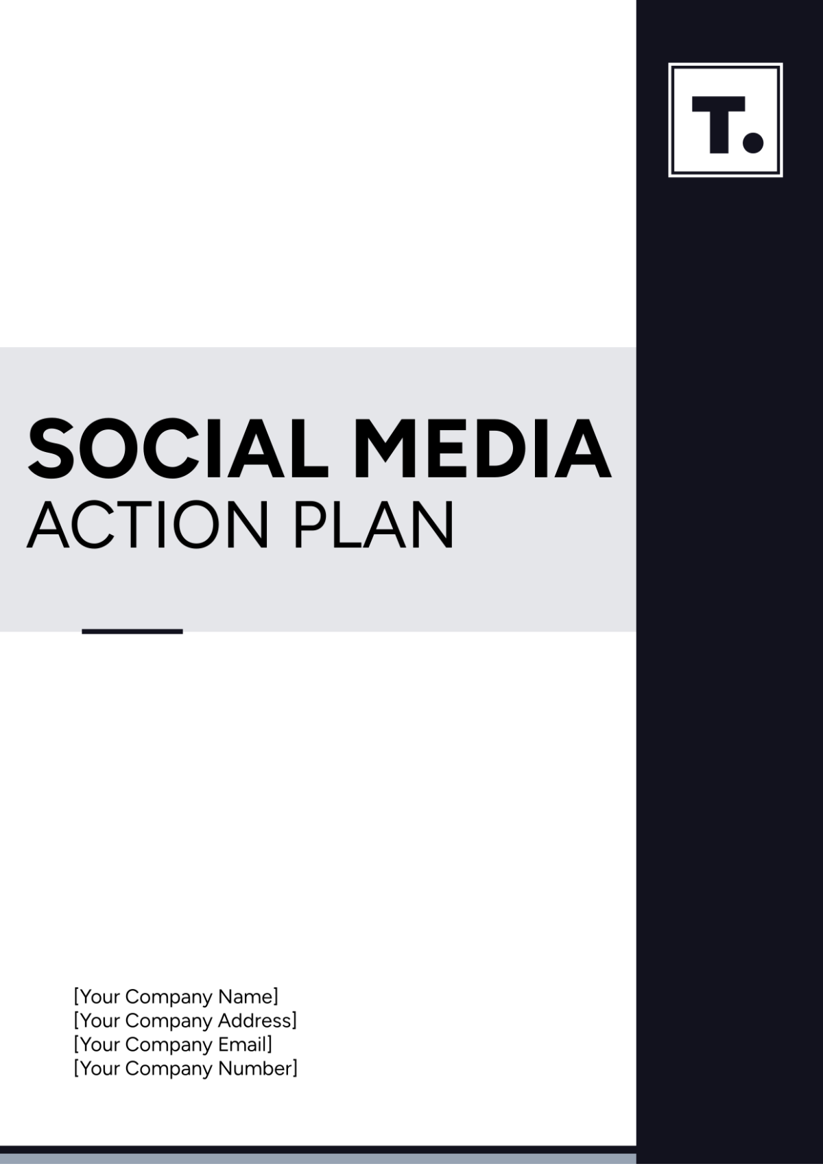 Social Media Action Plan Template - Edit Online & Download