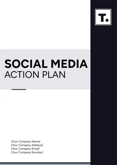 Free Social Media Action Plan Template to Edit Online