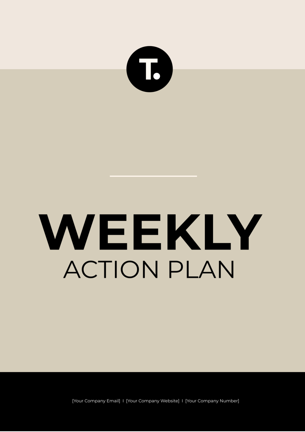 Weekly Action Plan Template - Edit Online & Download