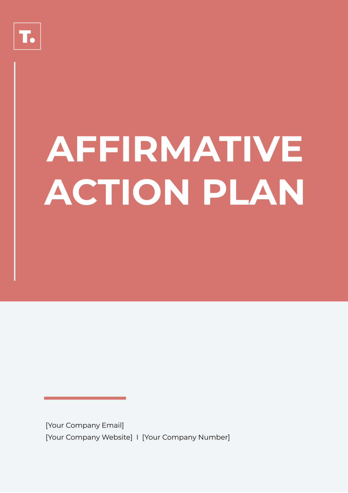 Affirmative Action Plan Template - Edit Online & Download