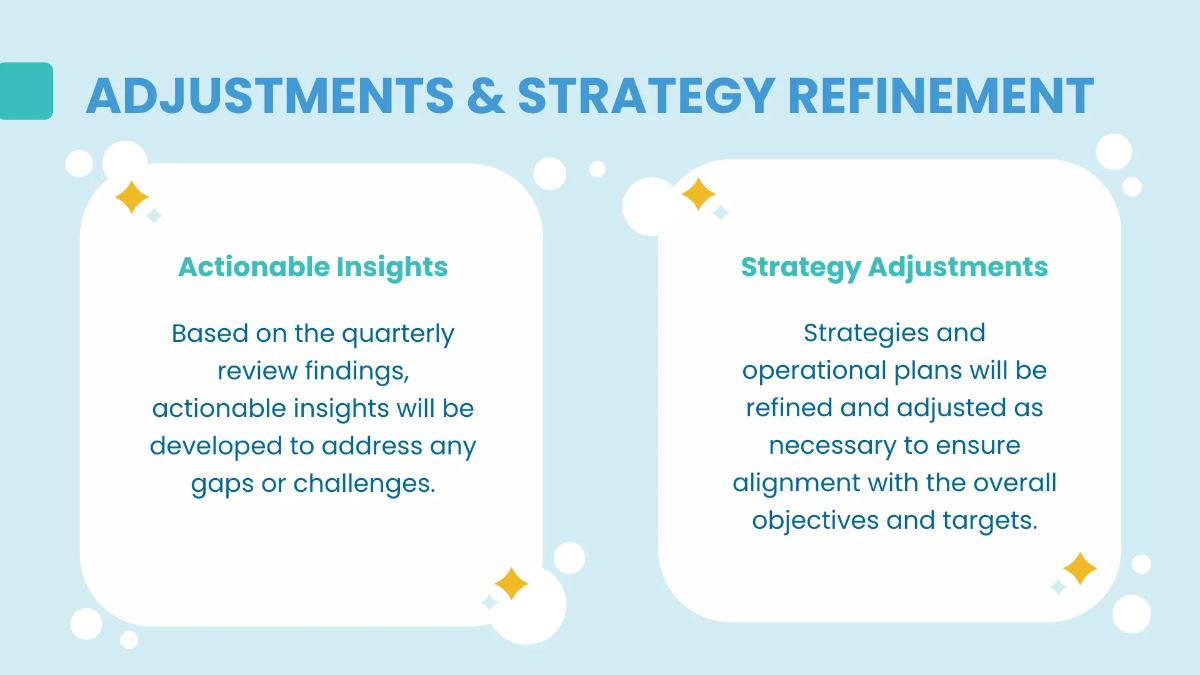 Free Cleaning Services Annual Strategy and Goals Presentation Template to Edit Online