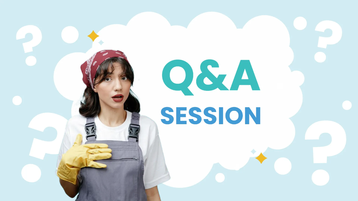 Free Cleaning Services Annual Strategy and Goals Presentation Template to Edit Online