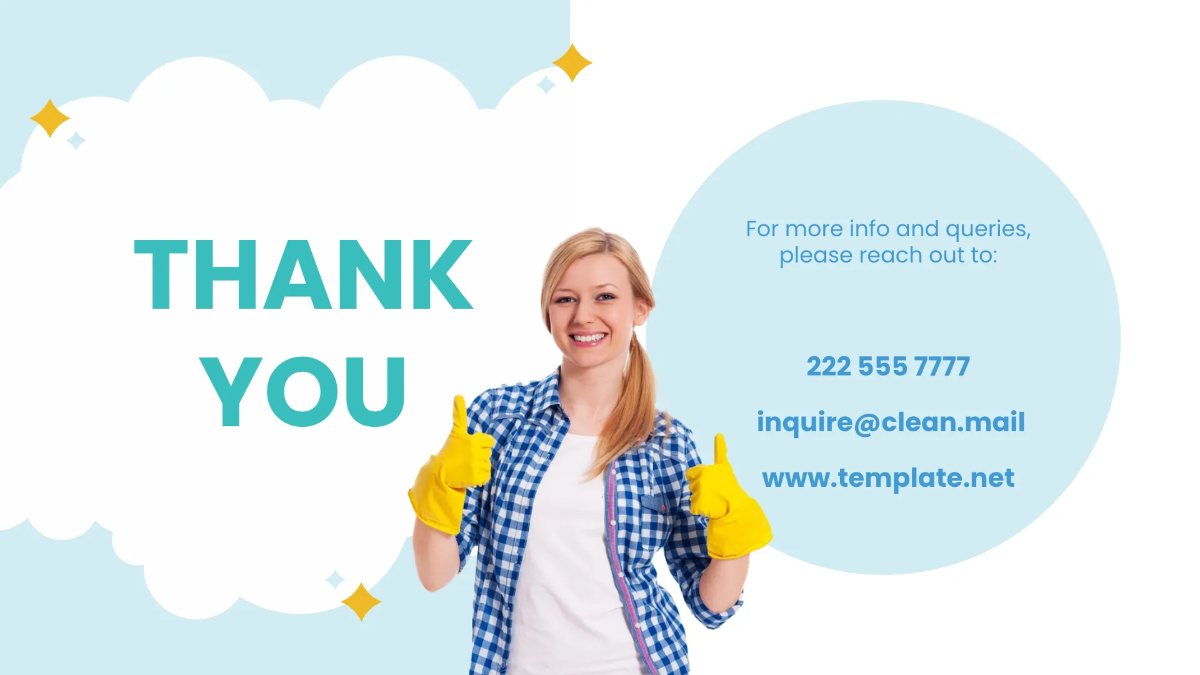 Free Cleaning Services Annual Strategy and Goals Presentation Template to Edit Online