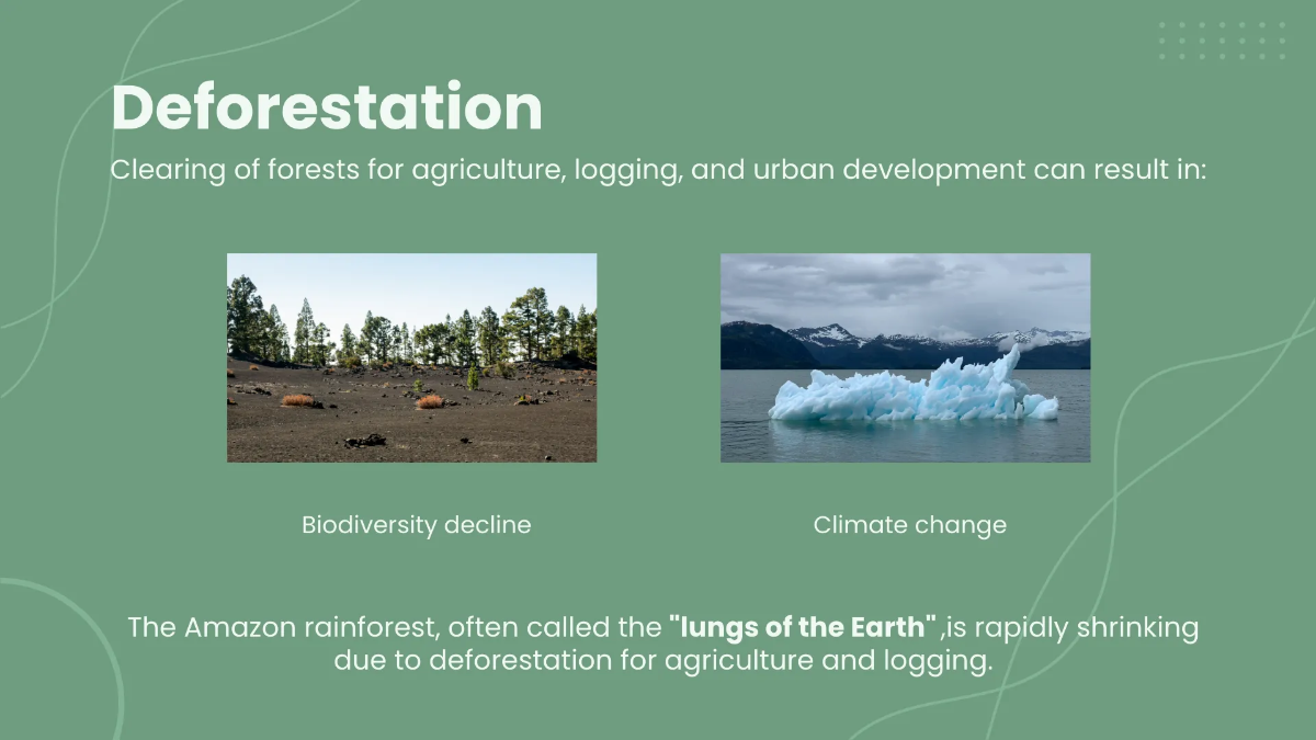 Free Environment PPT For Students Template to Edit Online