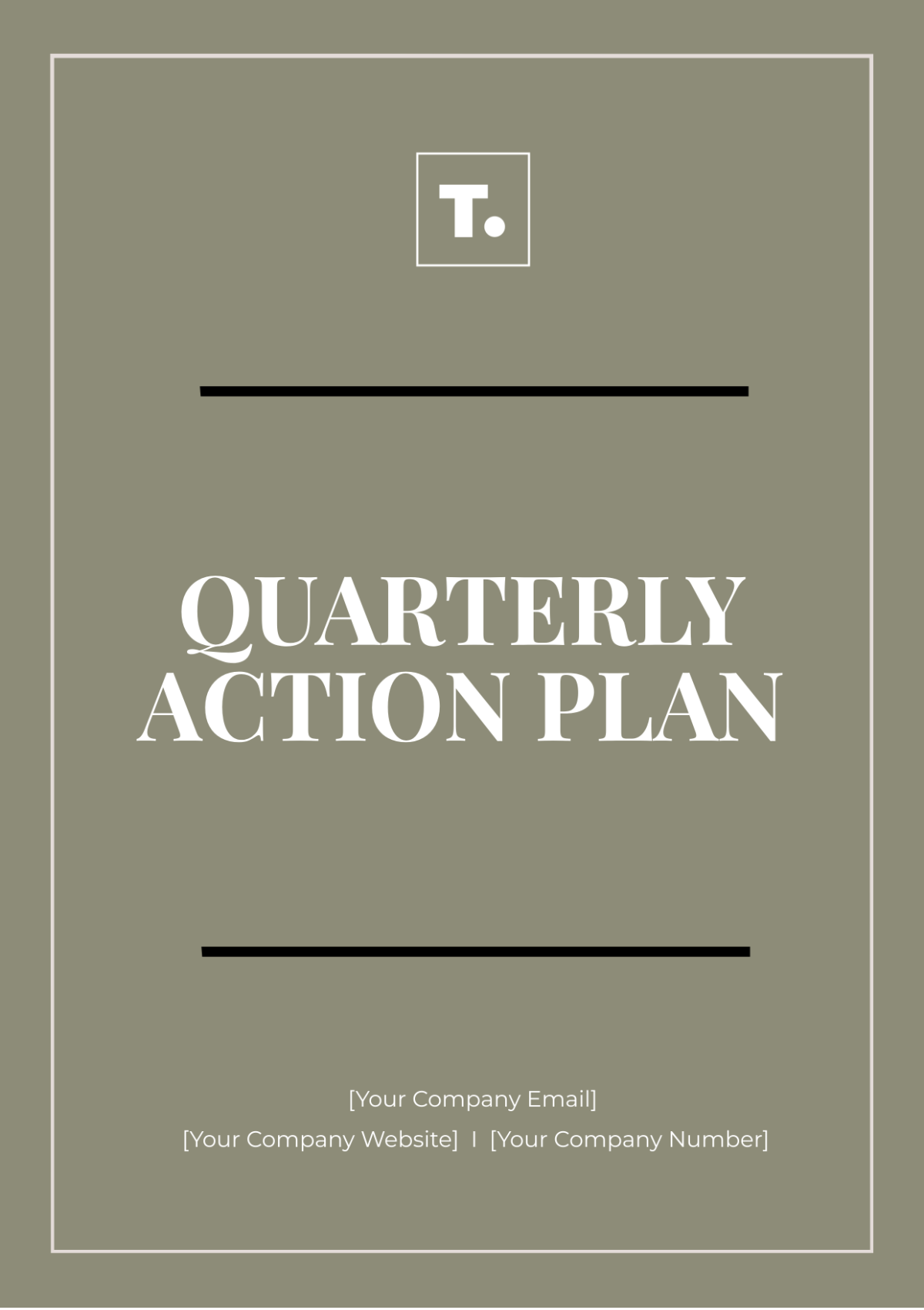 Quarterly Action Plan Template - Edit Online & Download