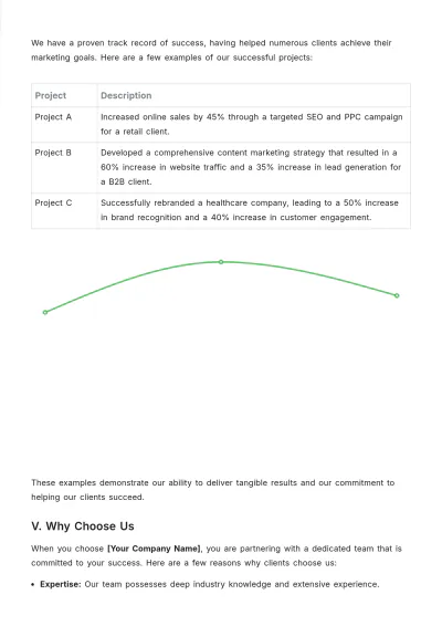 Free Marketing Firm Datasheet Template to Edit Online
