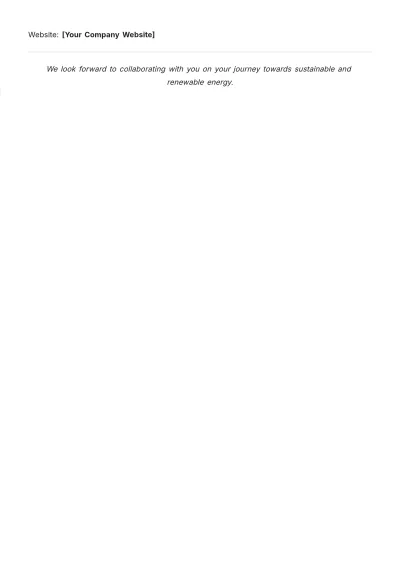 Free Solar Energy Datasheet Template to Edit Online