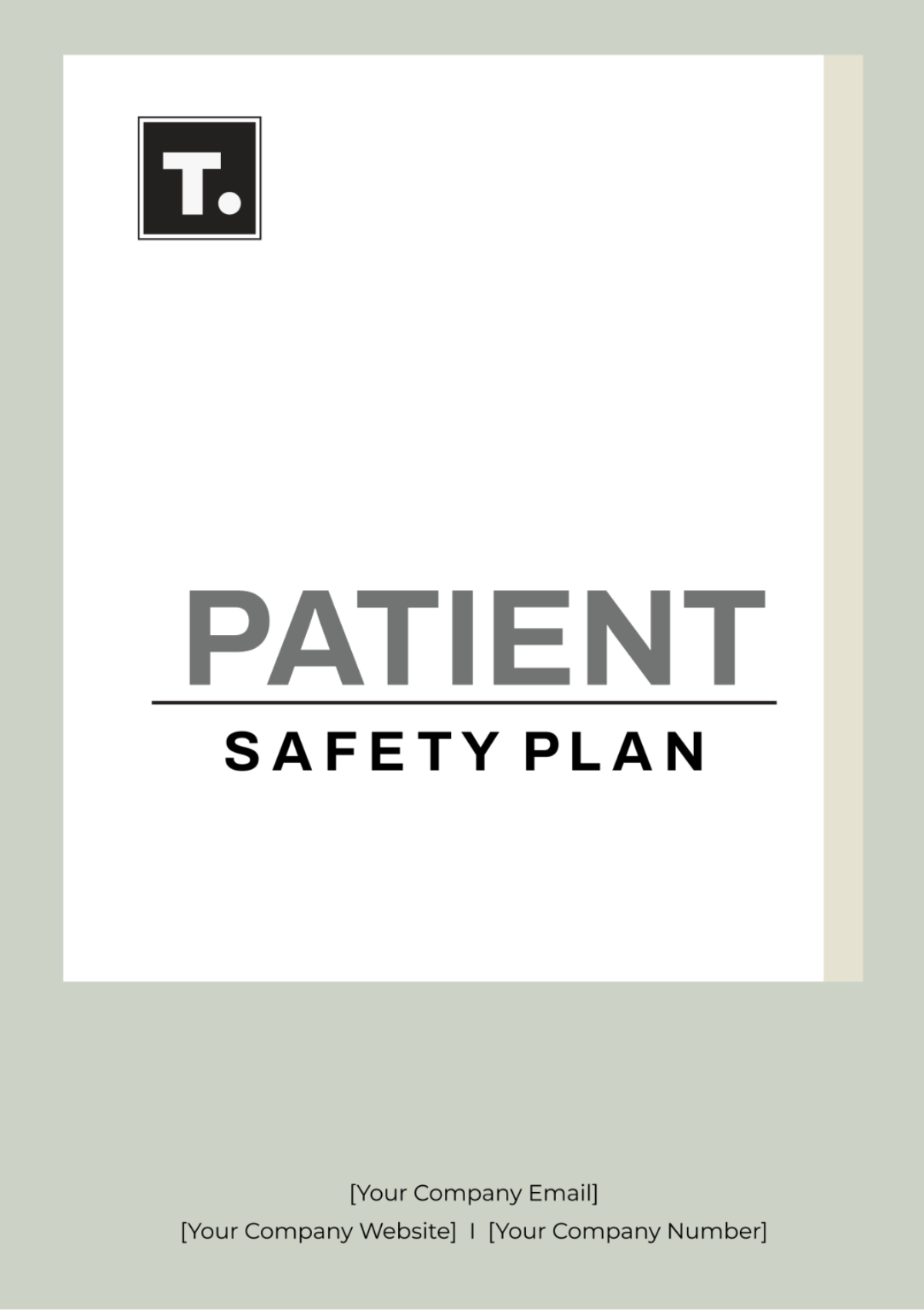 Patient Safety Plan Template - Edit Online & Download