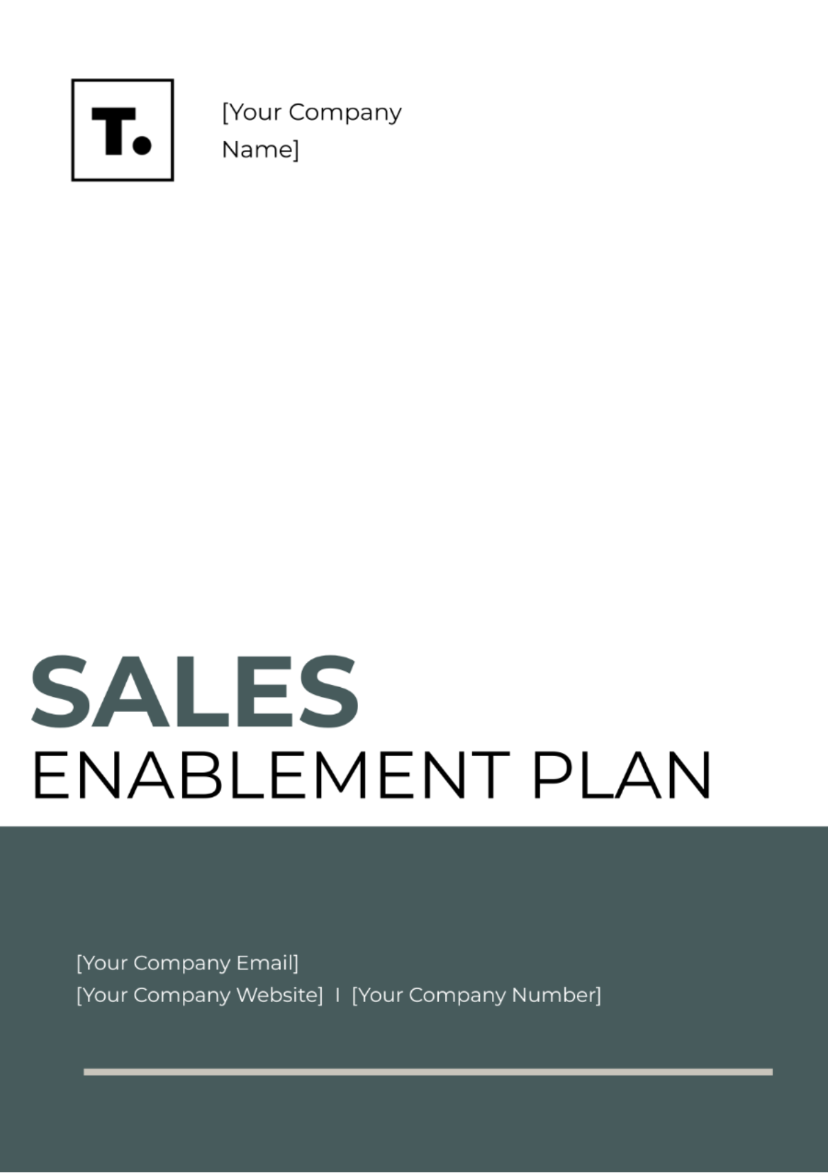 Sales Enablement Plan Template - Edit Online & Download