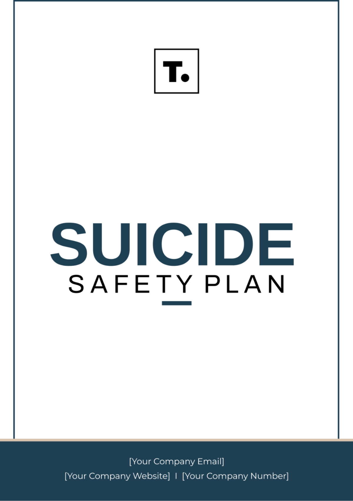 Suicide Safety Plan Template - Edit Online & Download