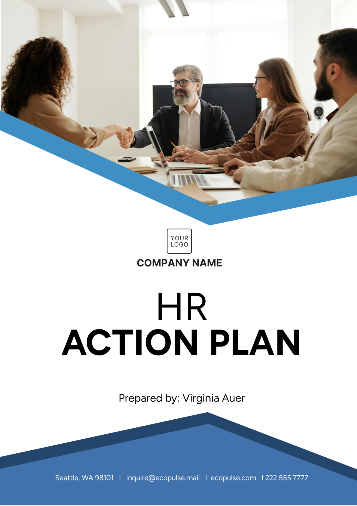 HR Action Plan Template - Edit Online & Download