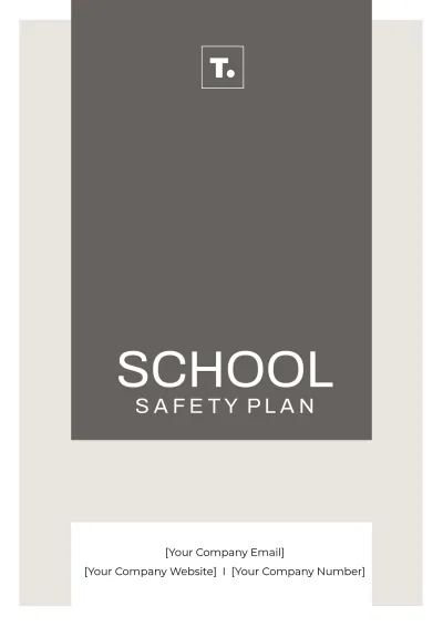 Free School Safety Plan Template to Edit Online