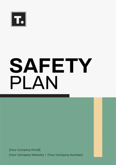 Free Safety Plan Template to Edit Online