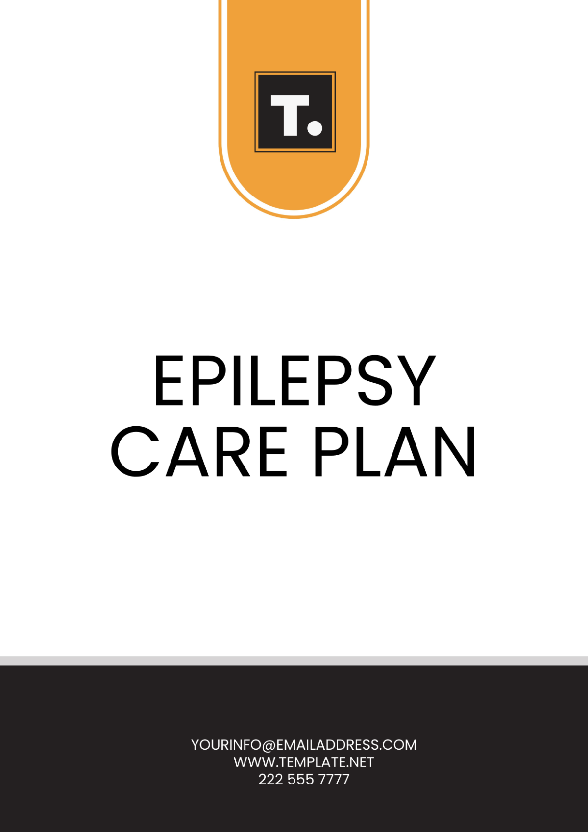 Epilepsy Care Plan Template