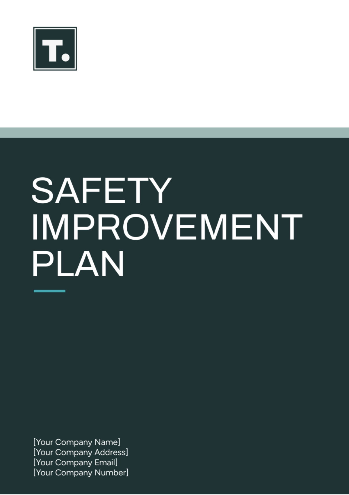 Safety Improvement Plan Template - Edit Online & Download