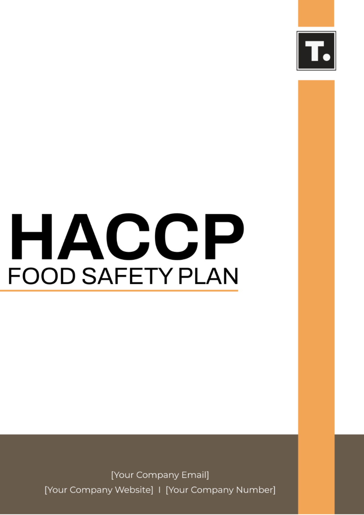 HACCP Food Safety Plan Template - Edit Online & Download