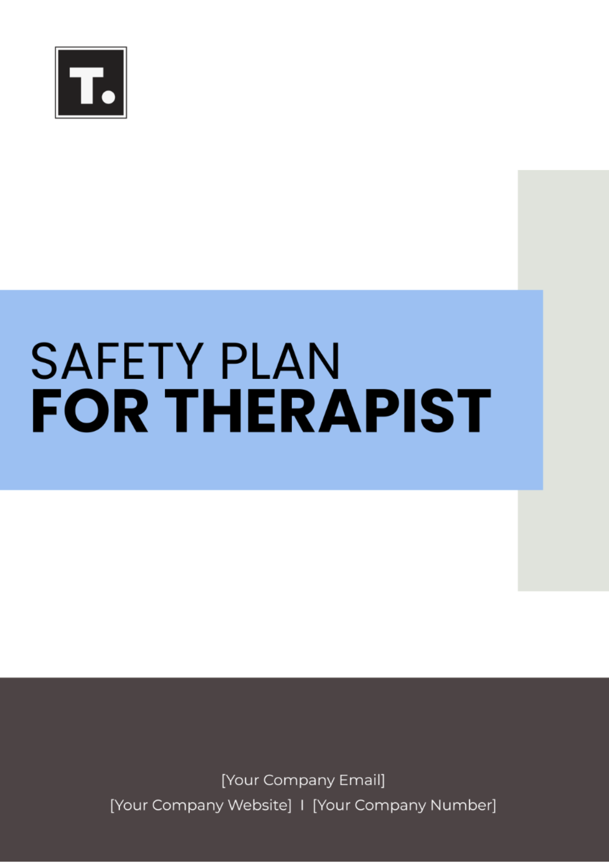 Safety Plan Template For Therapist - Edit Online & Download