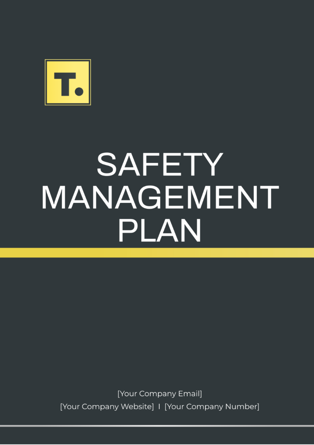 Safety Management Plan Template - Edit Online & Download