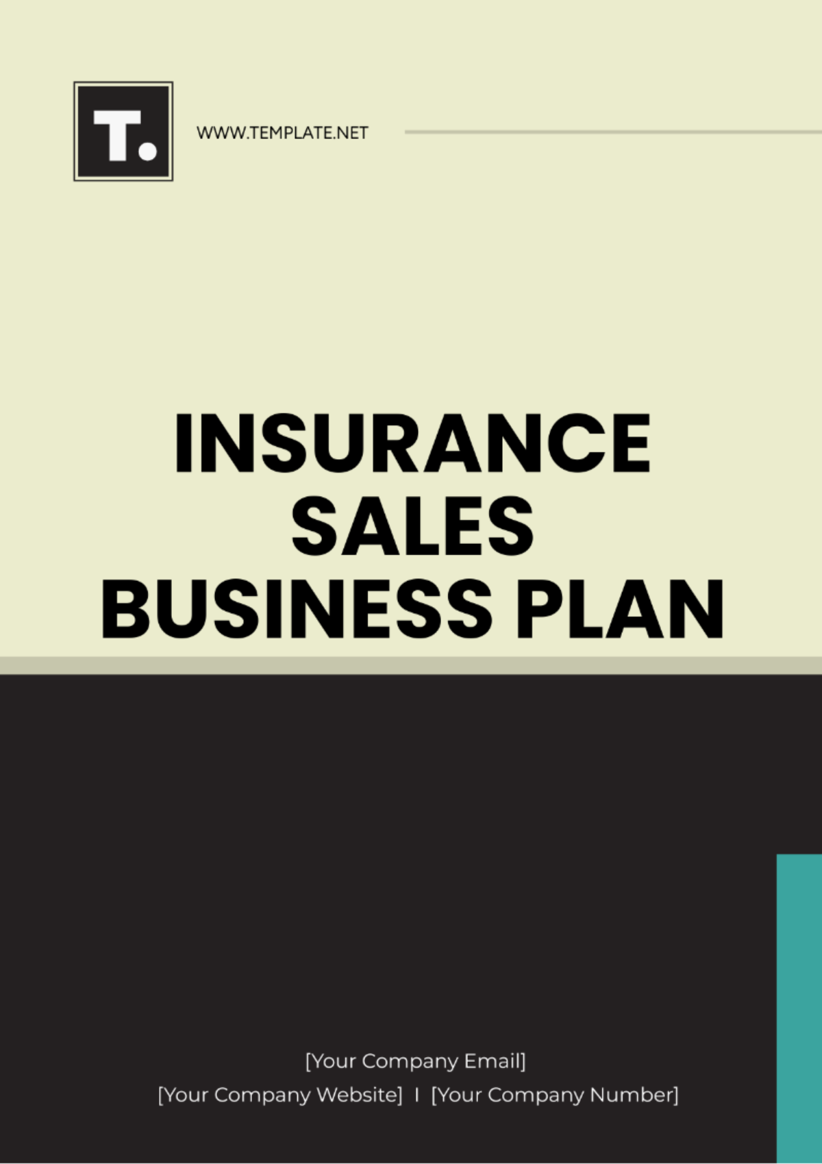 Insurance Sales Business Plan Template - Edit Online & Download