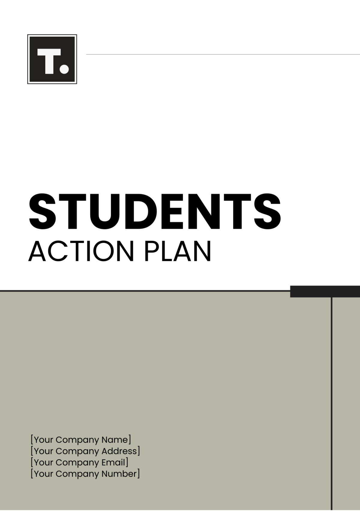 Action Plan Template For Students - Edit Online & Download