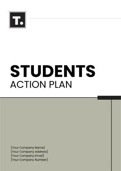 Free Action Plan Template For Students to Edit Online