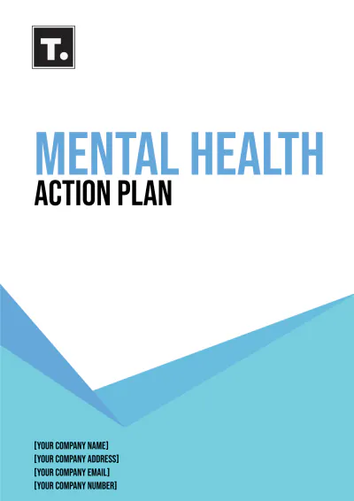 Free Mental Health Action Plan Template to Edit Online