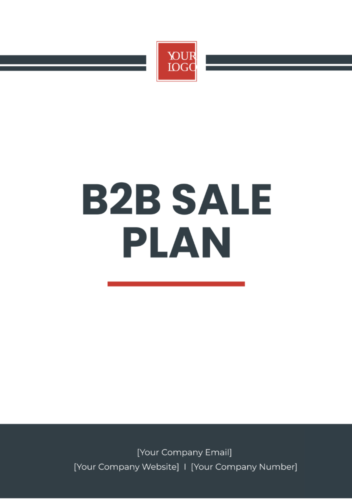 B2B Sales Plan Template - Edit Online & Download