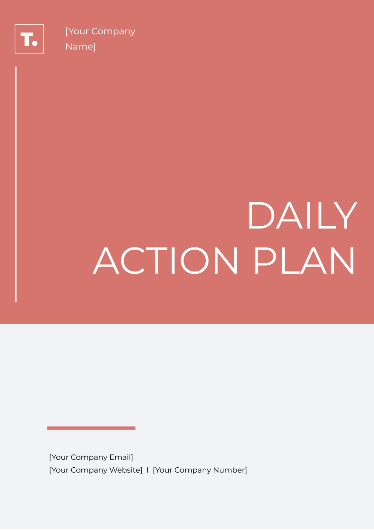 Daily Action Plan Template - Edit Online & Download