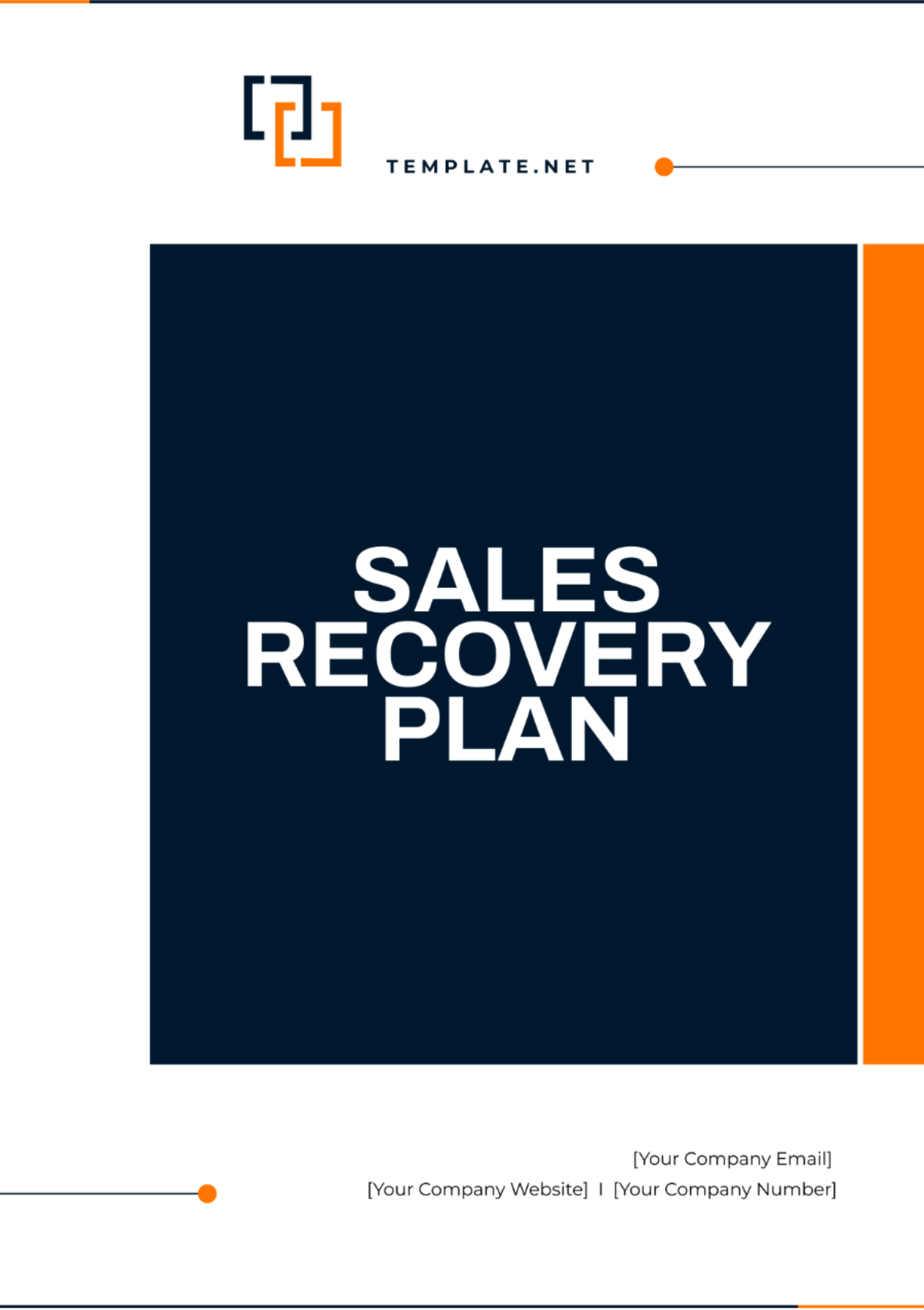 Sales Recovery Plan Template - Edit Online & Download