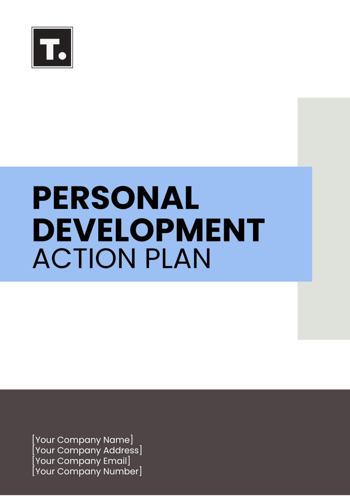 Free Personal Development Action Plan Template