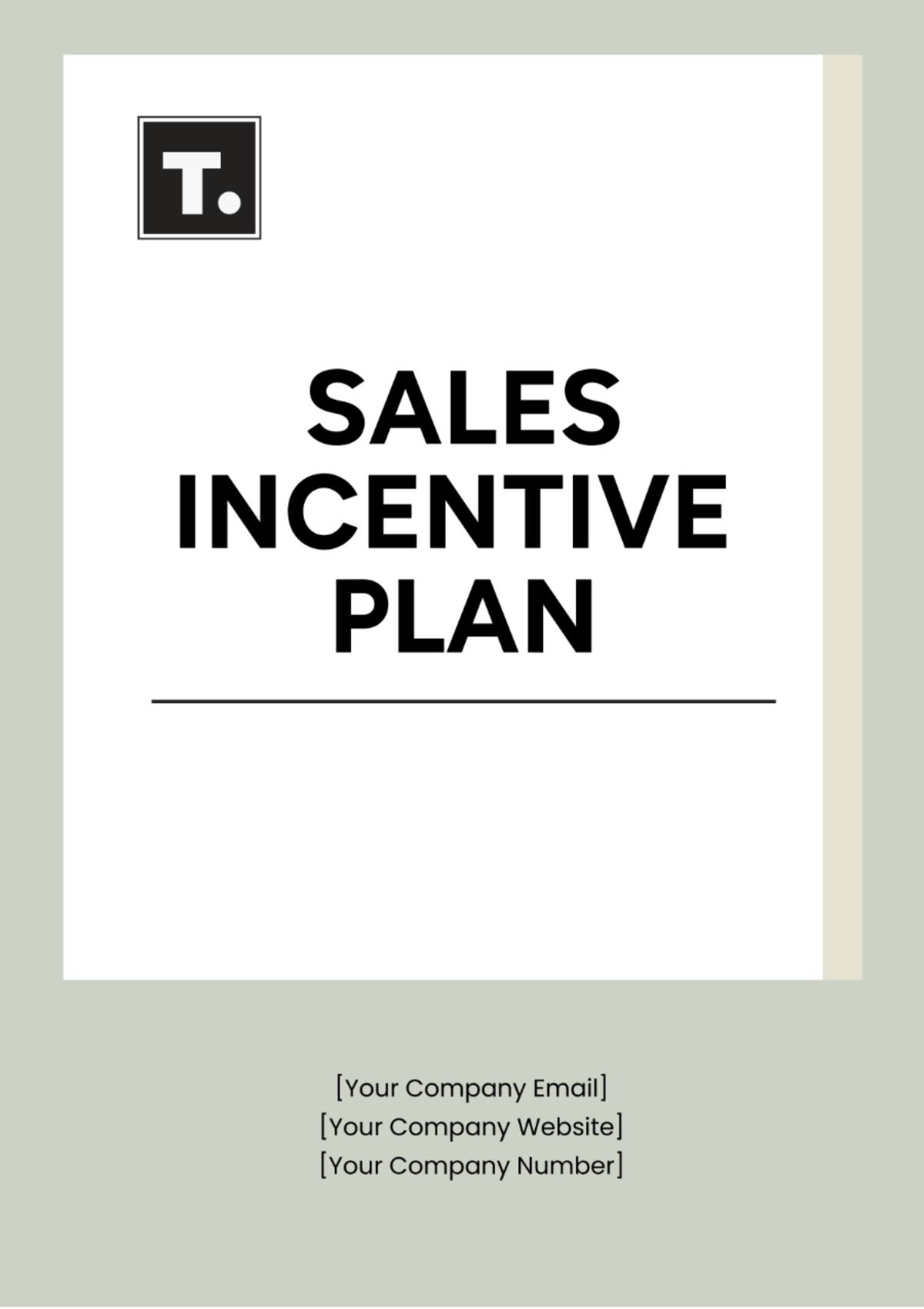 Sales Incentive Plan Template - Edit Online & Download