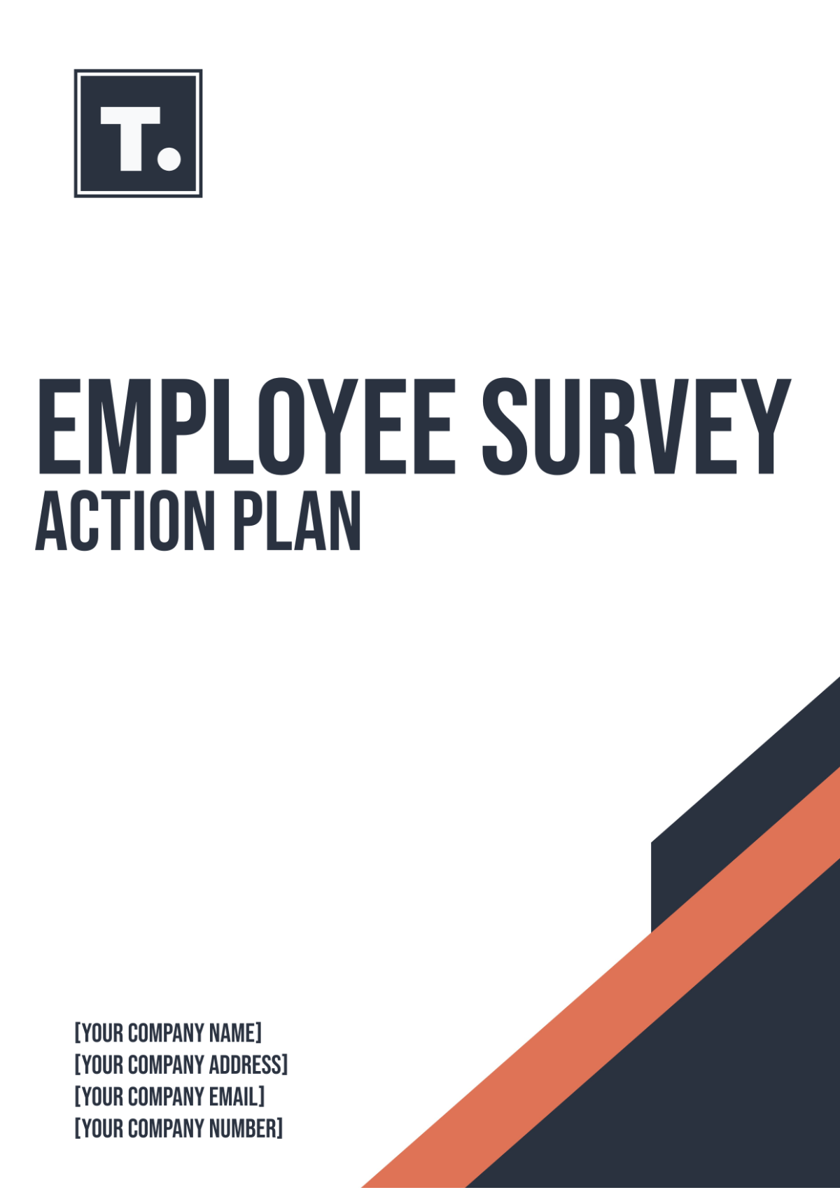 Free Employee Survey Action Plan Template