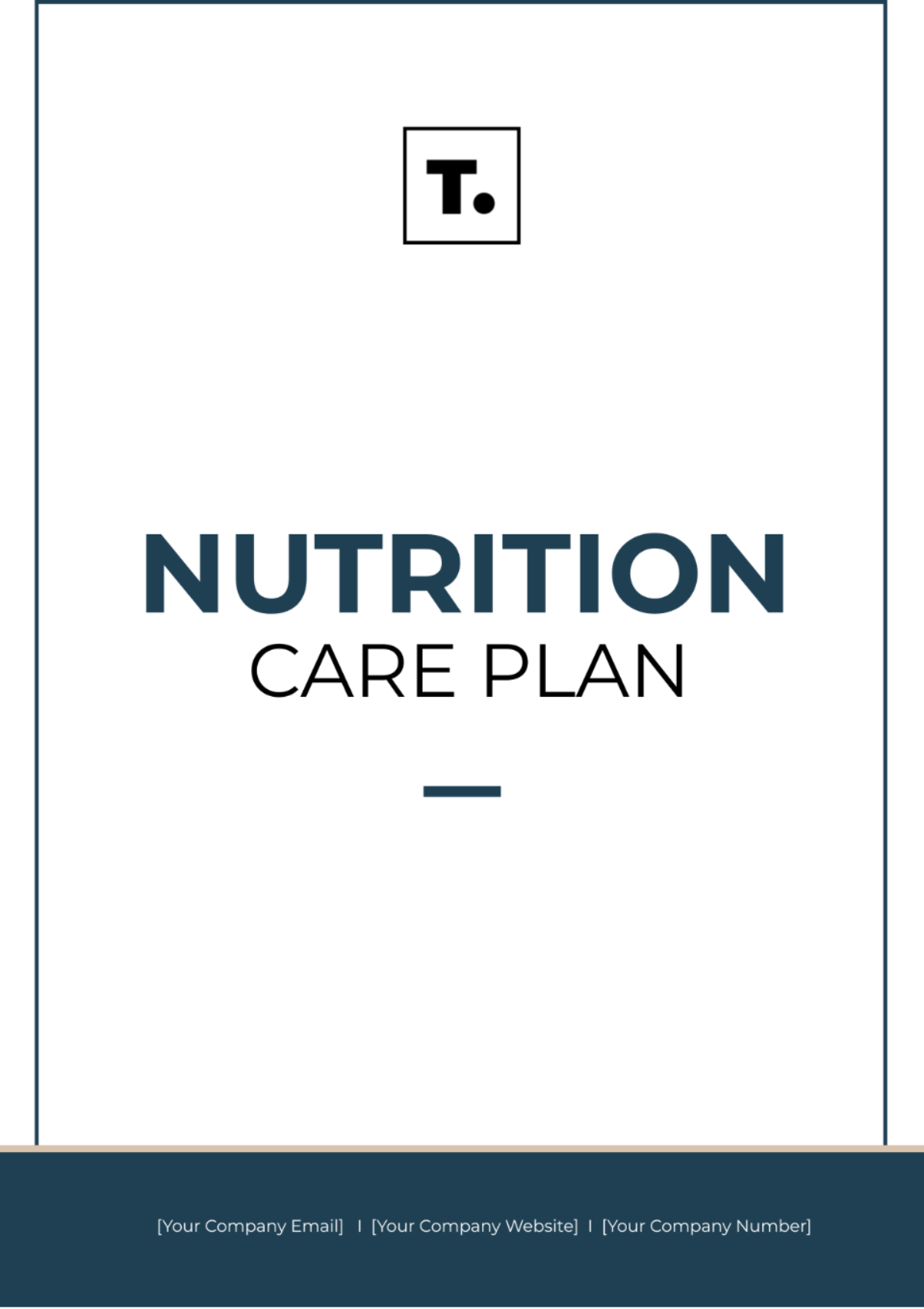 Nutrition Care Plan Template - Edit Online & Download