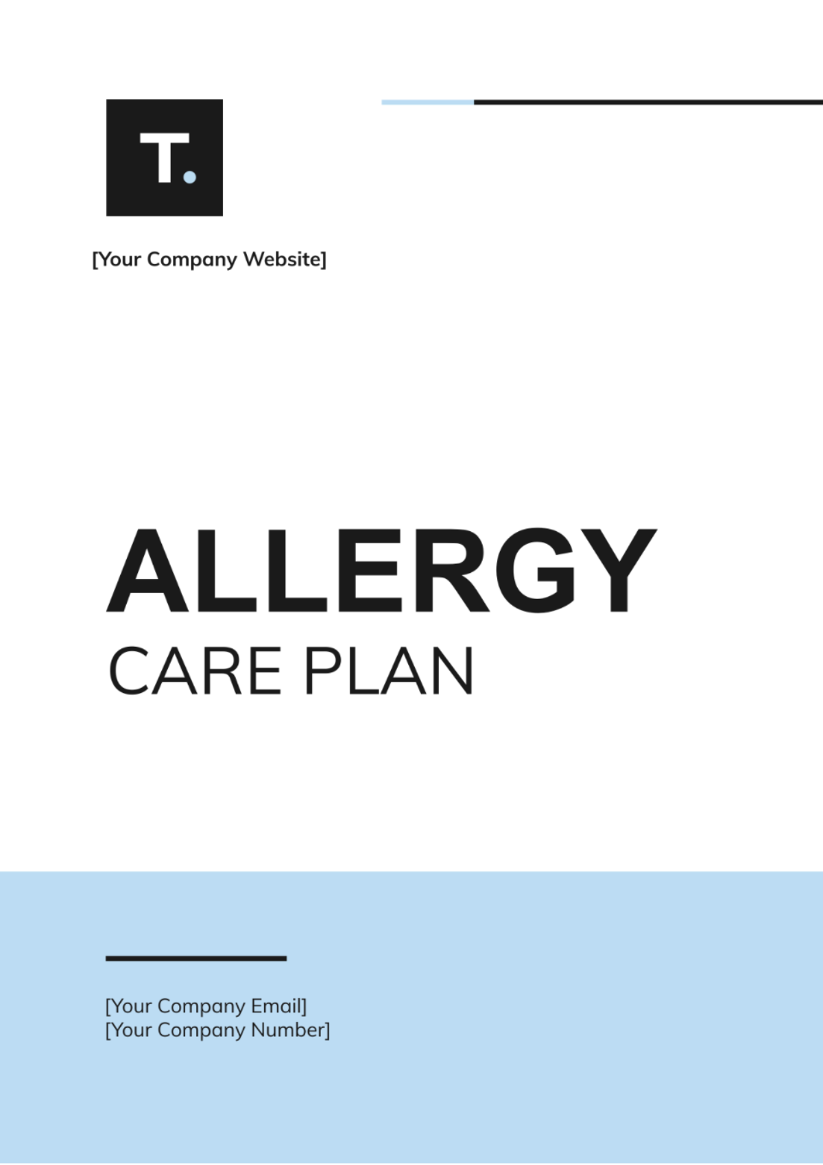 Free Allergy Care Plan Template to Edit Online