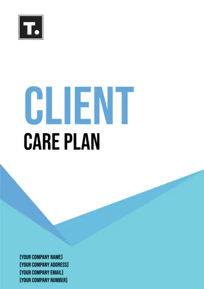 Free Client Care Plan Template to Edit Online
