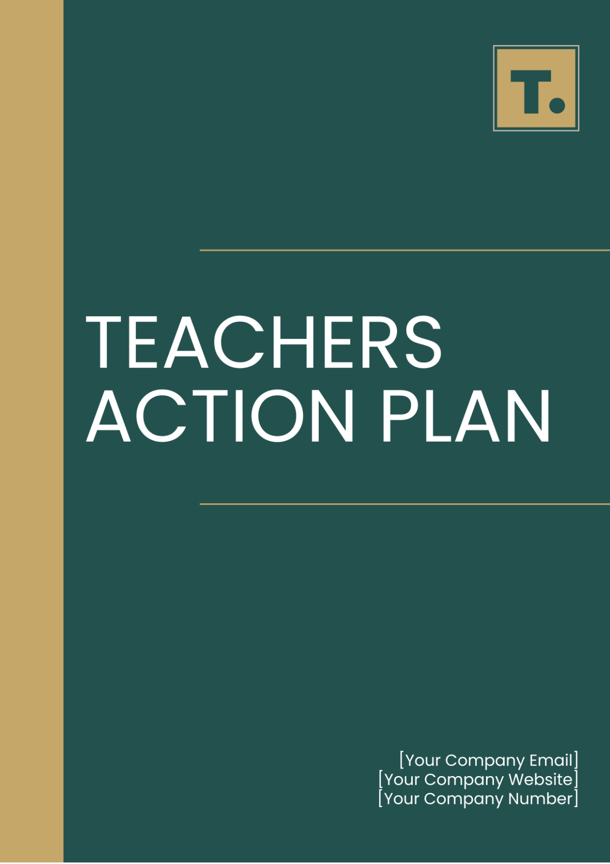 Action Plan Template For Teachers - Edit Online & Download