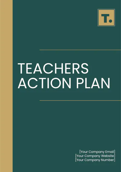 Free Action Plan Template For Teachers to Edit Online