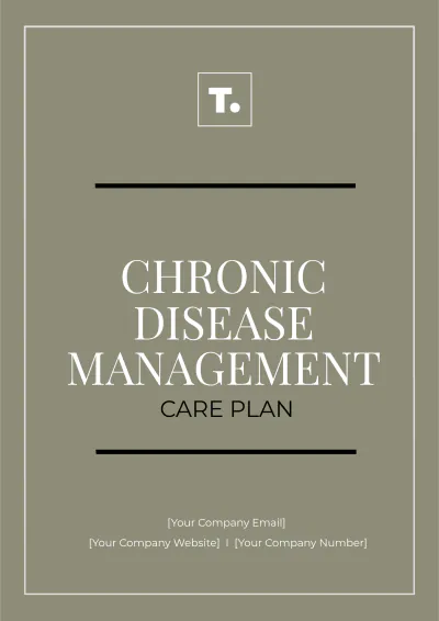 Free Chronic Disease Management Care Plan Template to Edit Online
