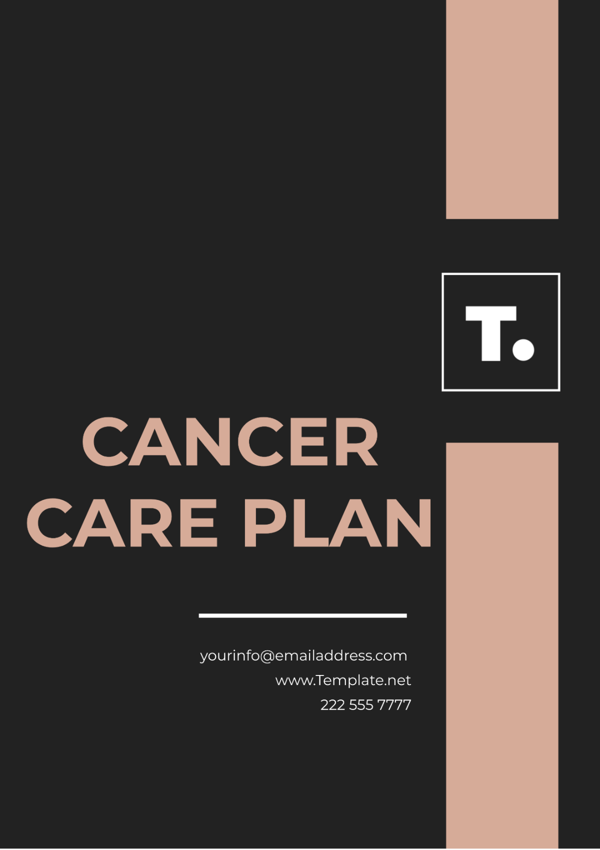 Cancer Care Plan Template