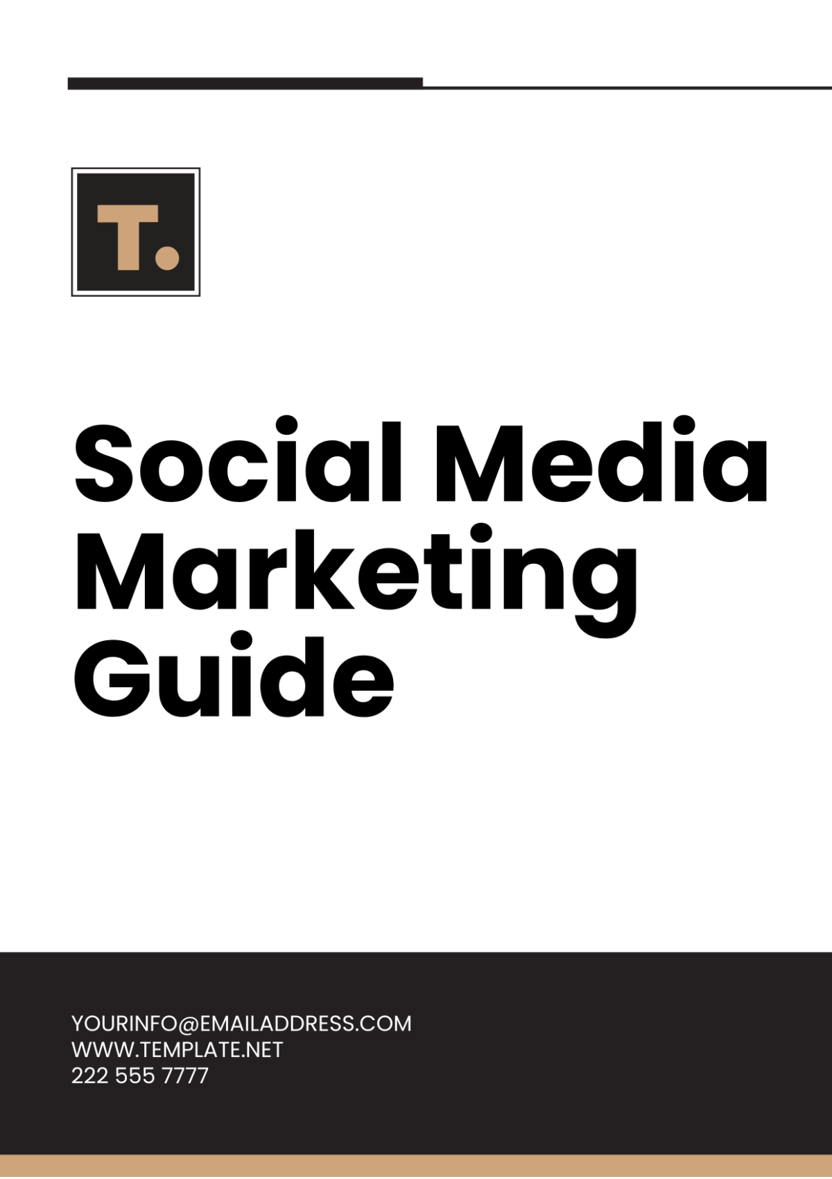 Free Social Media Marketing Guide Template