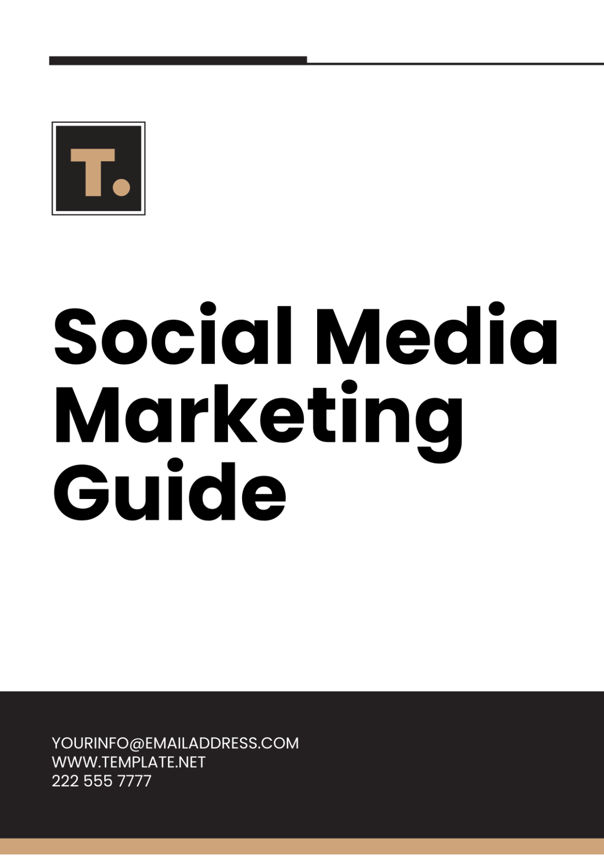 Social Media Marketing Guide Template