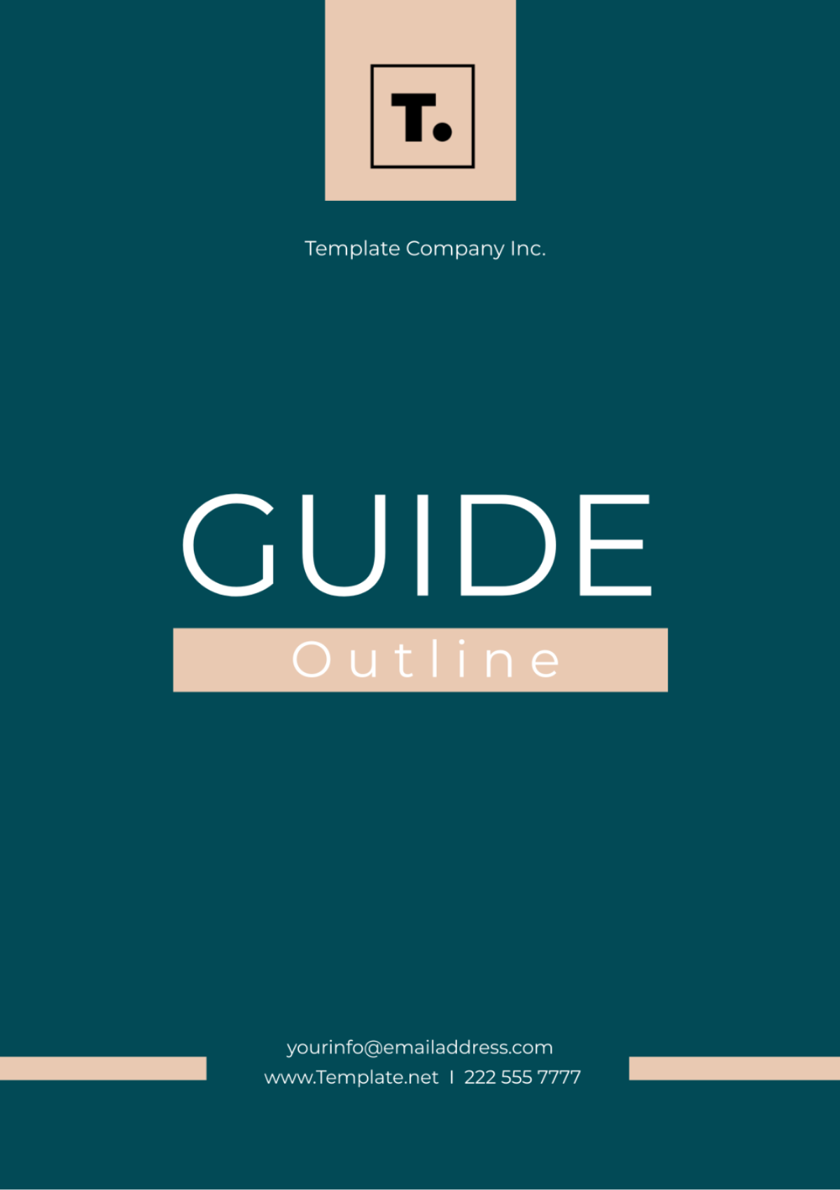 Free Guide Outline Template