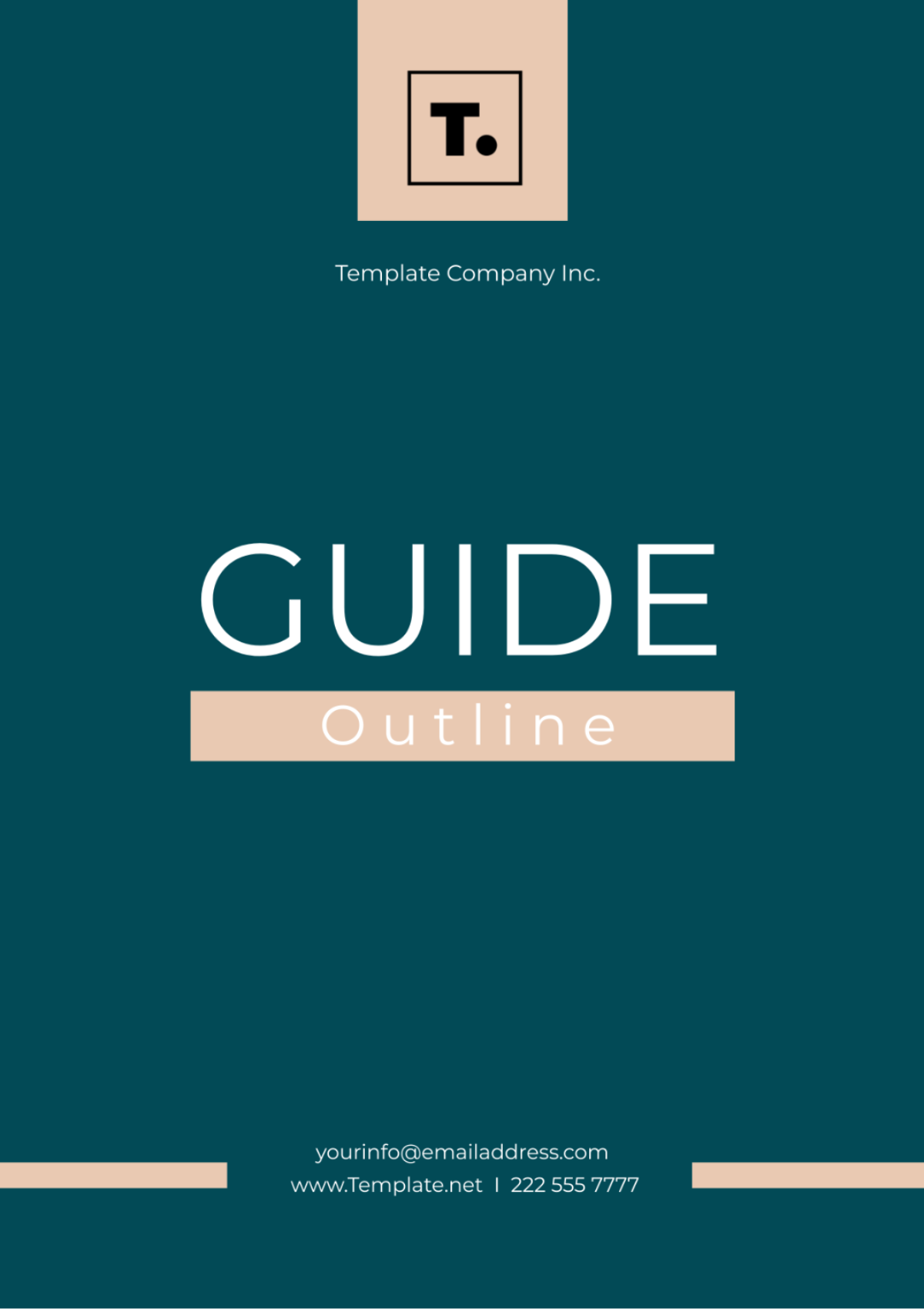 Guide Outline Template - Edit Online & Download